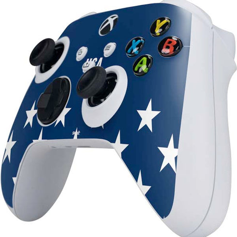 USA Flag Stars Xbox Series S Controller Skin